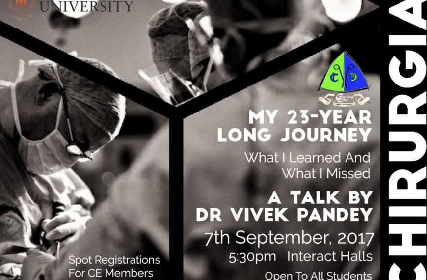 My 23 year long journey- Dr. Vivek Pandey