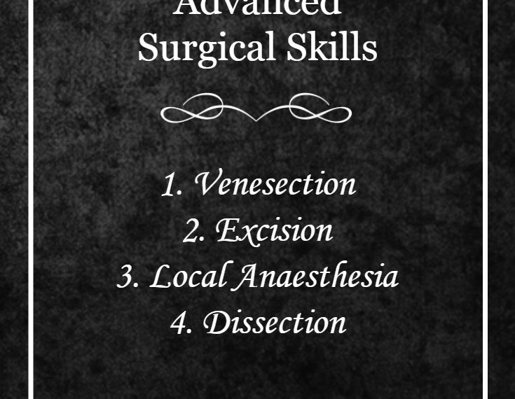 UNIT 4: SURGICAL SKILLS