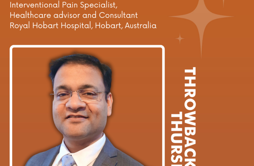 Throwback Thursday – Dr. Nitin Yogesh