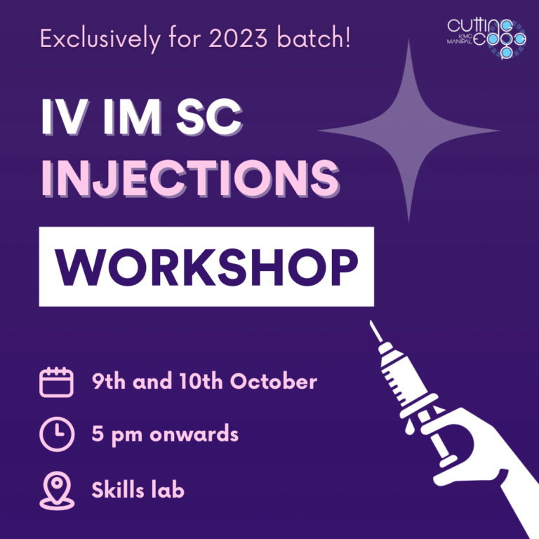 IV, IM & SC Injections Workshop 2024