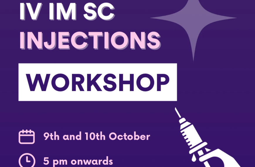 IV, IM & SC Injections Workshop 2024