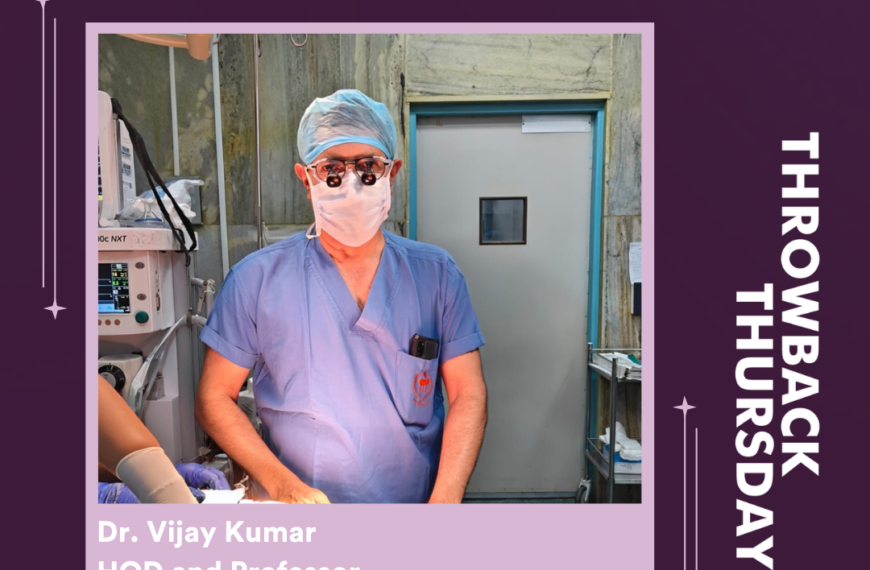 Throwback Thursday – Dr. Vijay Kumar