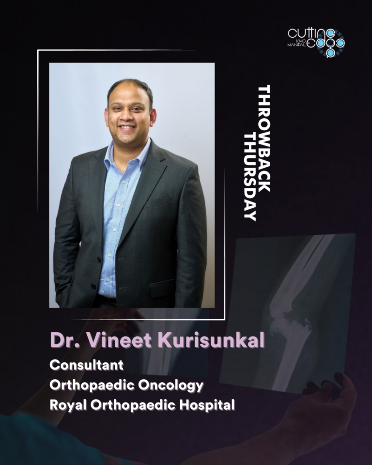 Throwback Thursday – Dr. Vineet Kurisunkal